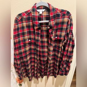 Flannel Boyfriend Shirt from Old Navy